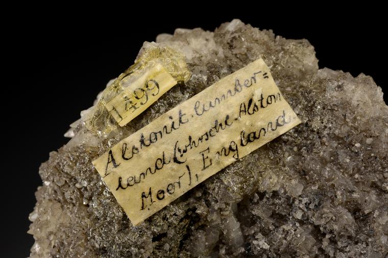 WITHERITE on ALSTONITE